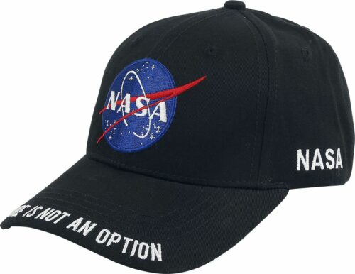 NASA Logo Baseballová kšiltovka černá