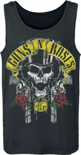 Guns N' Roses Top Hat tílko černá