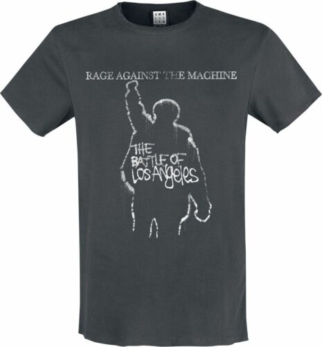 Rage Against The Machine Amplified Collection - The Battle Of LA tricko charcoal
