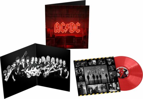 AC/DC Power up LP červená