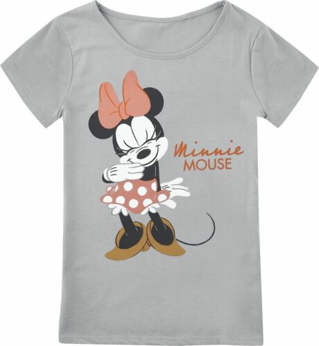 Minnie Maus Minnie Mouse detské tricko šedá