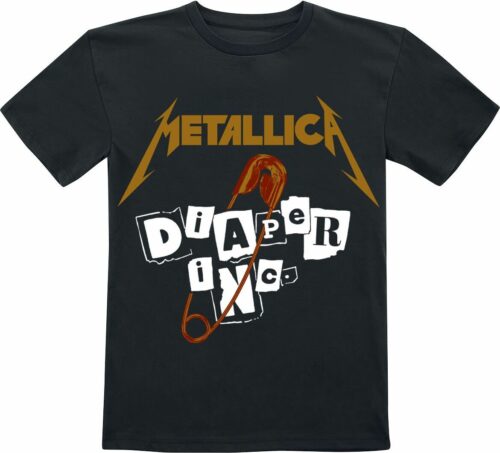 Metallica Diaper Inc body černá