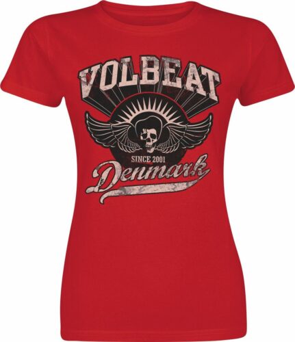 Volbeat Rise From Denmark dívcí tricko červená