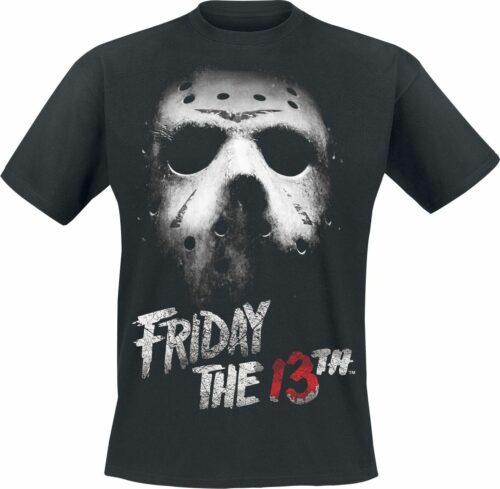 Friday The 13th Maska tricko černá