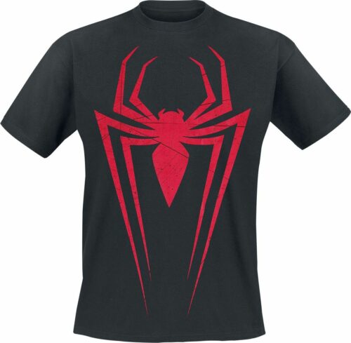 Spider-Man Miles Morales Logo tricko černá