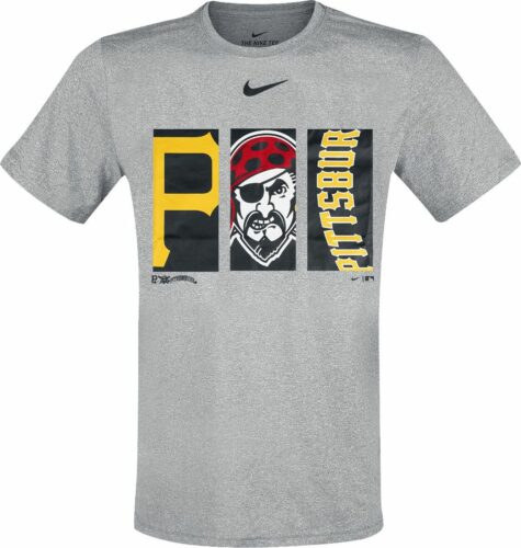 MLB Nike - Pittsburgh Pirates tricko tmavě prošedivělá