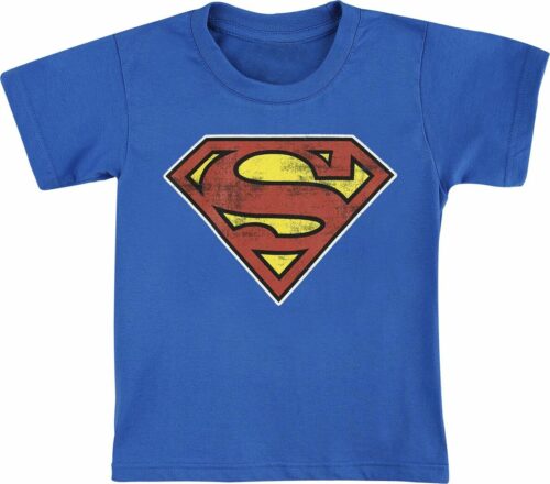 Superman Classic Logo detské tricko modrá