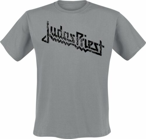 Judas Priest Vintage Logo tricko šedá