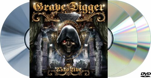 Grave Digger 25 to live 2-CD & DVD standard