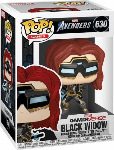 Avengers Vinylová figurka č. 630 Black Widow (s možností chase) Sberatelská postava standard