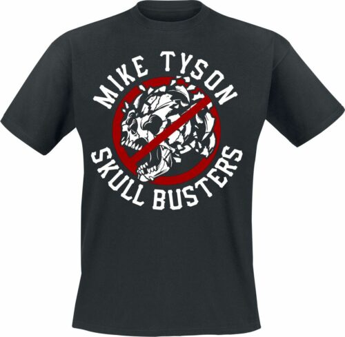 Mike Tyson Skullbusters tricko černá
