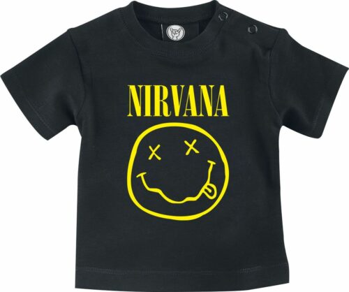 Nirvana Smiley Baby detská košile černá