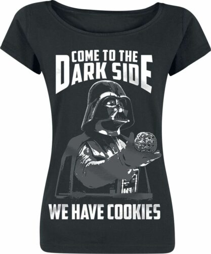 Star Wars Darth Vader - We Have Cookies dívcí tricko černá