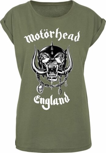 Motörhead England dívcí tricko khaki