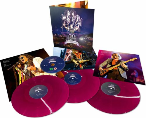 Aerosmith Rocks Donington 2014 DVD & 3-LP barevný