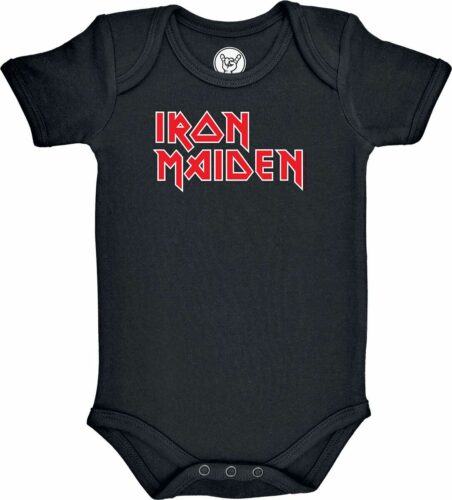 Iron Maiden Logo body černá