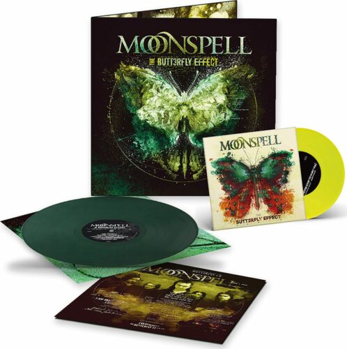 Moonspell The butterfly effect LP & 7 inch standard