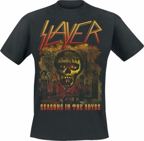 Slayer Seasons In The Abyss tricko černá
