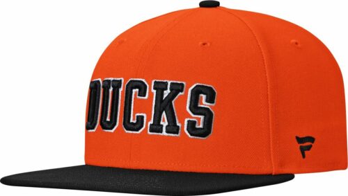 NHL Anaheim Ducks kšiltovka cerná/oranžová