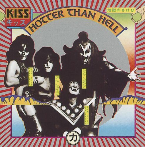 Kiss Hotter than hell CD standard
