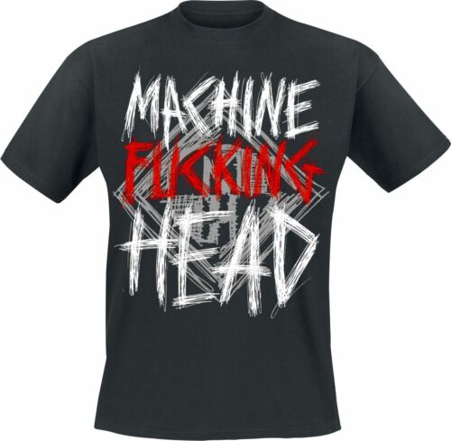 Machine Head Bang Your Head tricko černá