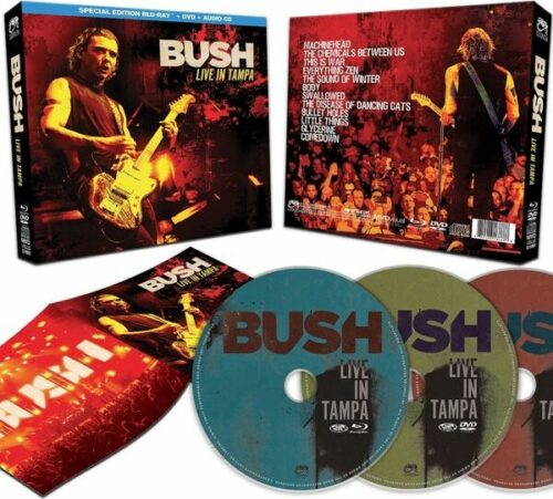 Bush Live in Tampa Blu-ray & DVD & CD standard