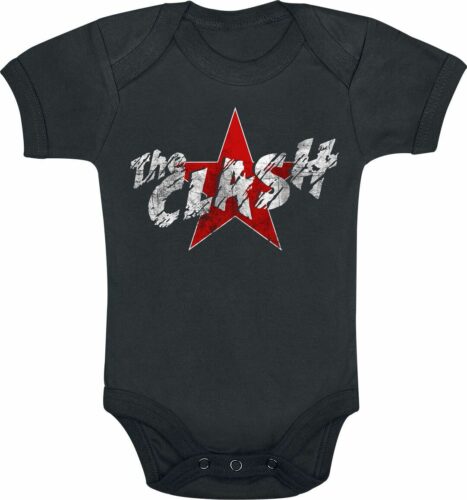 The Clash Star Logo body černá