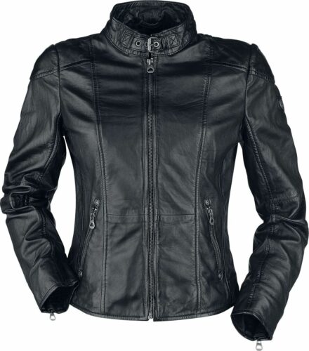 Gipsy Kina S18 LEGV dívcí kožená bunda černá