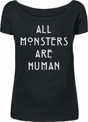 American Horror Story All Monsters Are Human dívcí tricko černá