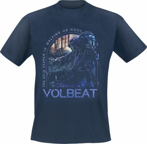 Volbeat Grim Reaper tricko námořnická modrá