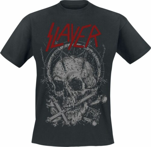 Slayer Skull And Thorns tricko černá