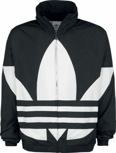 Adidas Big Trefoil TT Tepláková bunda cerná/bílá