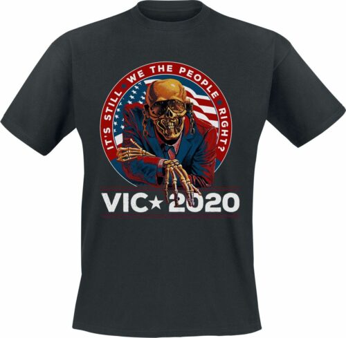 Megadeth Vic For President tricko černá