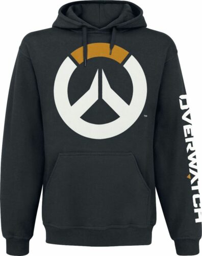 Overwatch Logo mikina s kapucí černá