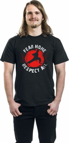 Fear None - Respect All tricko černá