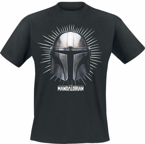 Star Wars The Mandalorian - Warrior tricko černá