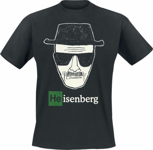 Breaking Bad Heisenberg tricko černá