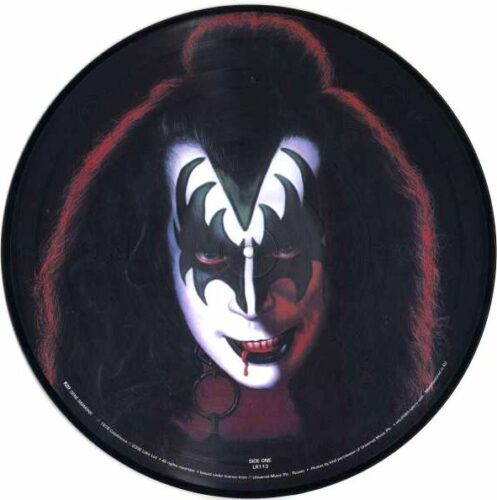 Kiss Gene Simmons LP Picture