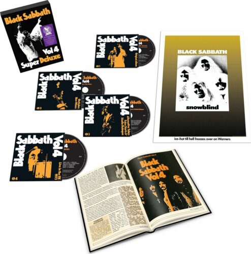Black Sabbath Vol. 4 4-CD standard