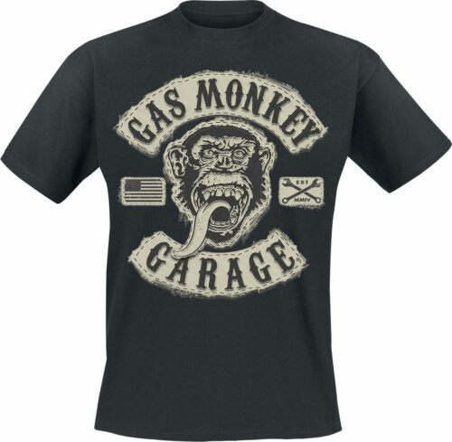 Gas Monkey Garage GMG Patch tricko černá