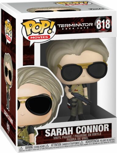 Terminator Vinylová figurka č. 818 Dark Fate - Sarah Connor (s možností chase) Sberatelská postava standard