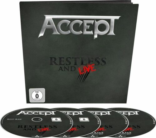 Accept Restless and live Blu-ray & DVD & 2-CD standard