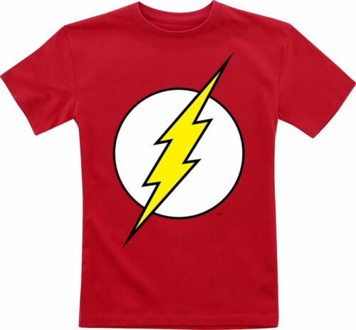The Flash The Flash Logo detské tricko červená