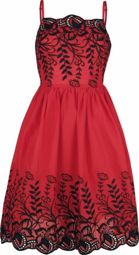 Voodoo Vixen šaty červená