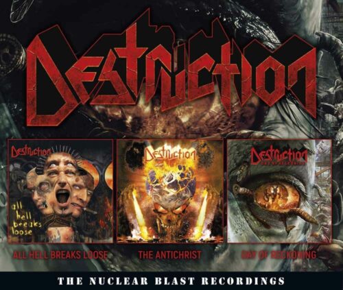 Destruction The Nuclear Blast recordings 3-CD standard