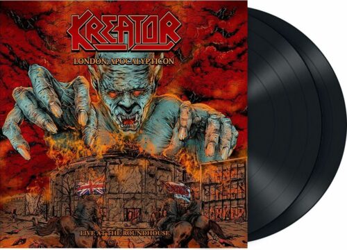 Kreator London Apocalypticon - Live at the Roundhouse 2-LP standard