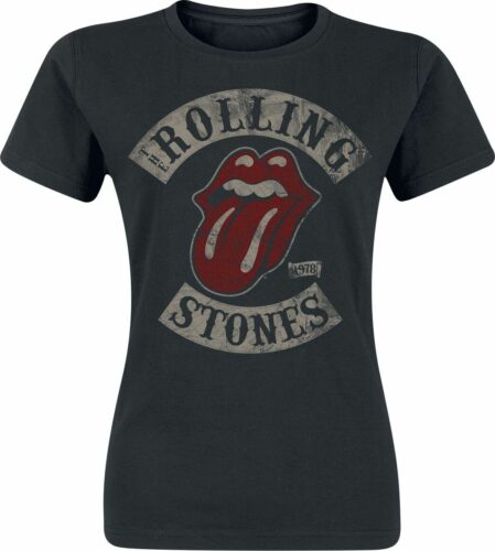 The Rolling Stones 1978 dívcí tricko černá