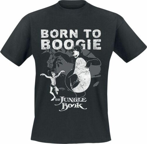 The Jungle Book Born To Boogie tricko černá