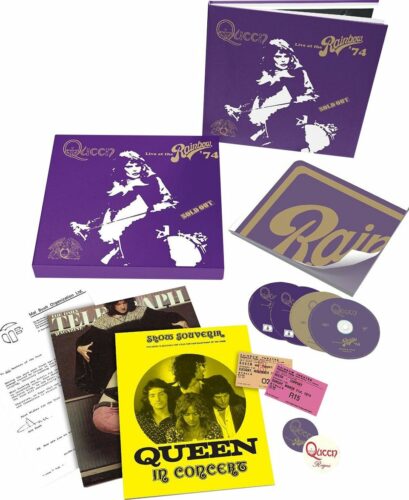Queen Live at the rainbow 2-CD & DVD & Blu-ray standard