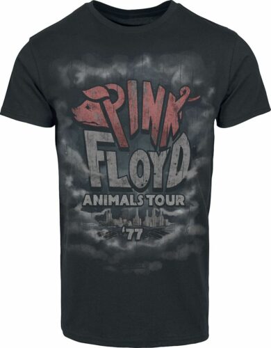 Pink Floyd Animals tricko černá